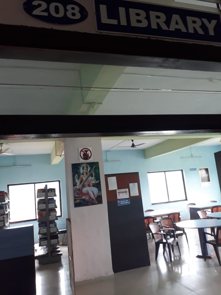 Library entrance at Swaraj Institute of Management